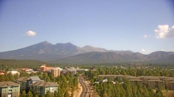 Weather camera view of Northern Arizona University.