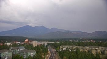 Weather camera view of Northern Arizona University.
