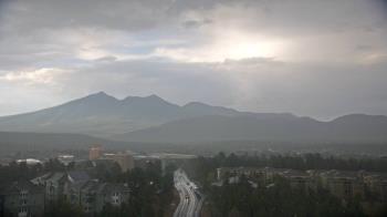 Weather camera view of Northern Arizona University.