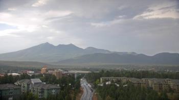 Weather camera view of Northern Arizona University.