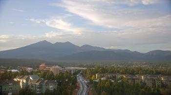 Weather camera view of Northern Arizona University.