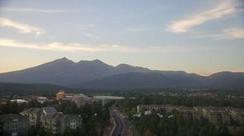 Weather camera view of Northern Arizona University.