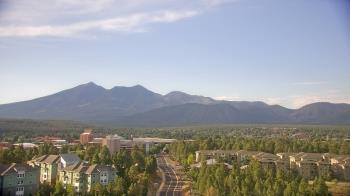 Weather camera view of Northern Arizona University.