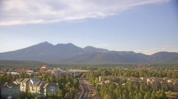 Weather camera view of Northern Arizona University.