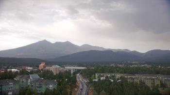 Weather camera view of Northern Arizona University.