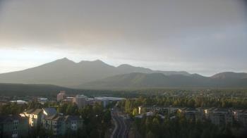 Weather camera view of Northern Arizona University.