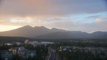 Weather camera view of Northern Arizona University.