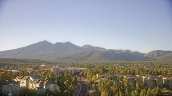 Weather camera view of Northern Arizona University.
