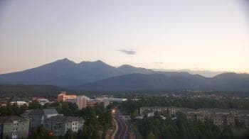 Weather camera view of Northern Arizona University.