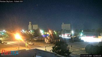 Weather camera view of Follett ISD.