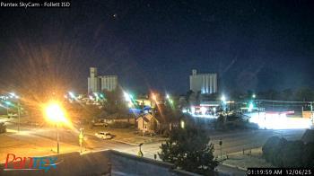 Weather camera view of Follett ISD.
