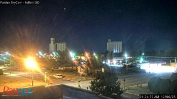 Weather camera view of Follett ISD.
