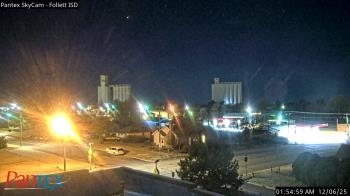 Weather camera view of Follett ISD.