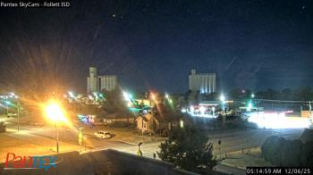 Weather camera view of Follett ISD.
