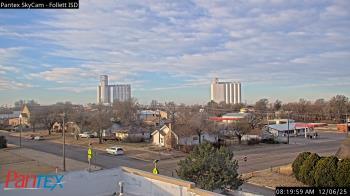 Weather camera view of Follett ISD.