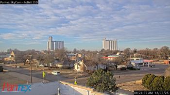 Weather camera view of Follett ISD.