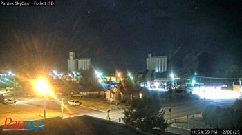 Weather camera view of Follett ISD.