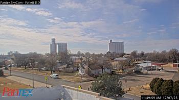 Weather camera view of Follett ISD.