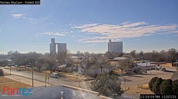 Weather camera view of Follett ISD.