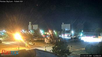 Weather camera view of Follett ISD.