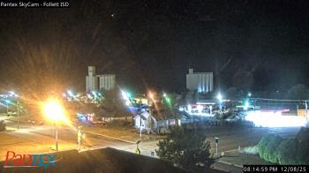 Weather camera view of Follett ISD.