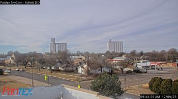Weather camera view of Follett ISD.