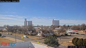 Weather camera view of Follett ISD.