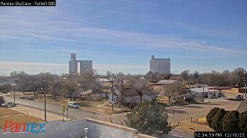 Weather camera view of Follett ISD.