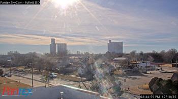 Weather camera view of Follett ISD.