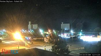 Weather camera view of Follett ISD.