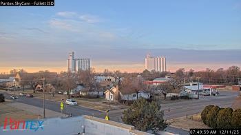 Weather camera view of Follett ISD.