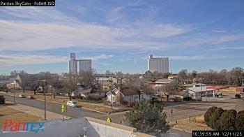 Weather camera view of Follett ISD.