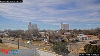 Weather camera view of Follett ISD.