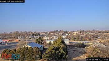 Weather camera view of Follett ISD.