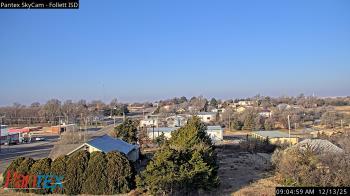 Weather camera view of Follett ISD.