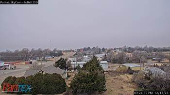 Weather camera view of Follett ISD.