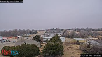 Weather camera view of Follett ISD.