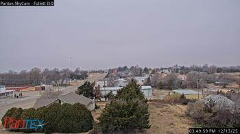 Weather camera view of Follett ISD.