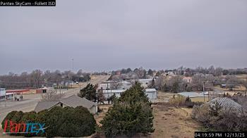 Weather camera view of Follett ISD.