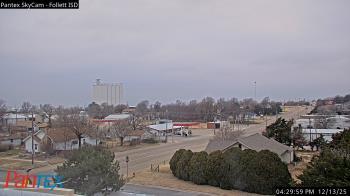 Weather camera view of Follett ISD.