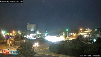 Weather camera view of Follett ISD.