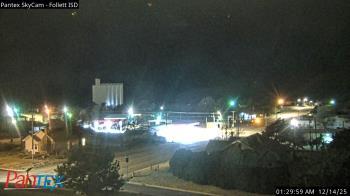Weather camera view of Follett ISD.