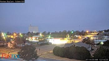 Weather camera view of Follett ISD.