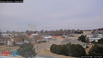 Weather camera view of Follett ISD.