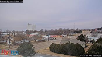 Weather camera view of Follett ISD.