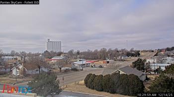 Weather camera view of Follett ISD.