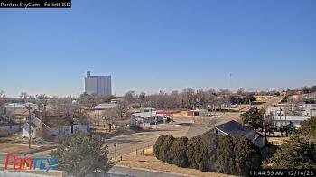Weather camera view of Follett ISD.
