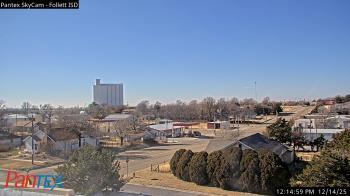 Weather camera view of Follett ISD.