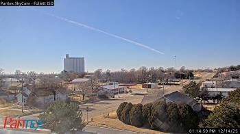 Weather camera view of Follett ISD.