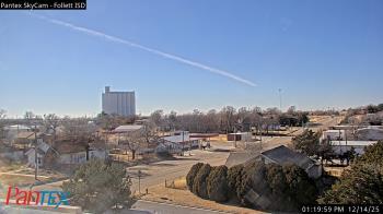 Weather camera view of Follett ISD.